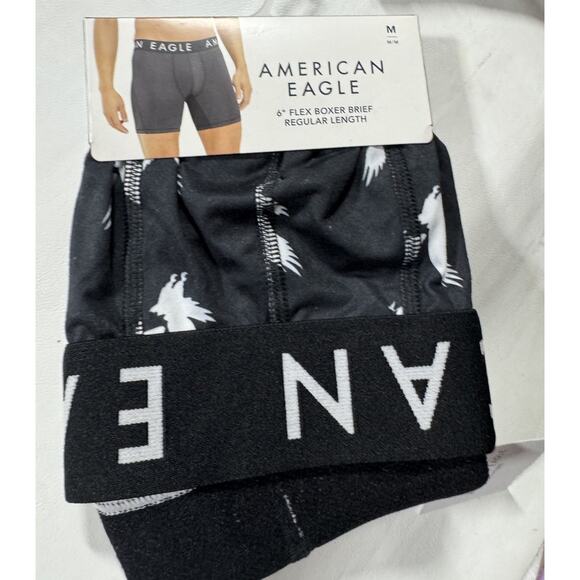 American Eagle 6” Flex Mens Boxer Brief Regular Length Medium - Picture 1 of 1